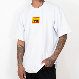 FB COUNTY Embroidered Box Logo Heavy Hard T-Shirt