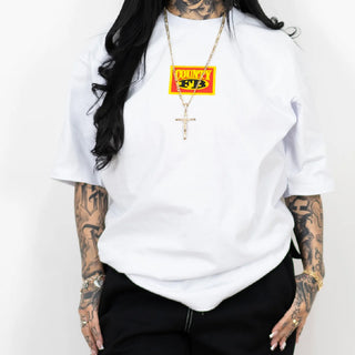 FB COUNTY Embroidered Box Logo Heavy Hard T-Shirt