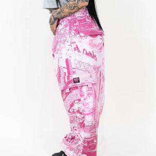 FB COUNTY Tatted Graffiti Sweatpants