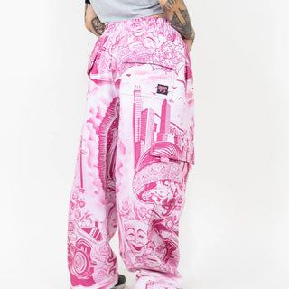 FB COUNTY Tatted Graffiti Sweatpants