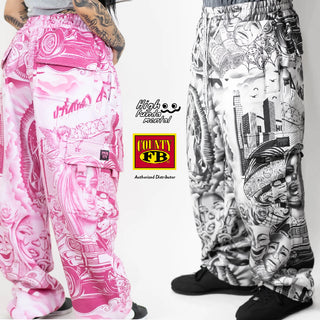 FB COUNTY Tatted Graffiti Sweatpants