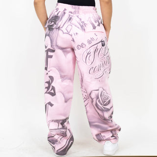 FB COUNTY Tatted Graffiti Sweatpants