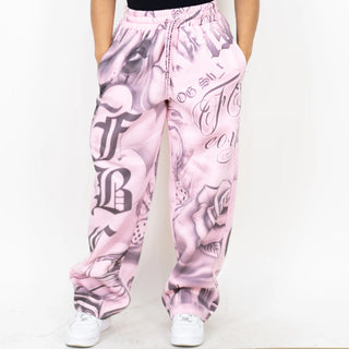 FB COUNTY Tatted Graffiti Sweatpants