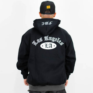 FB County Men's 'Los Angeles' Designed Heavyweight Fleece Pullover Hoodie