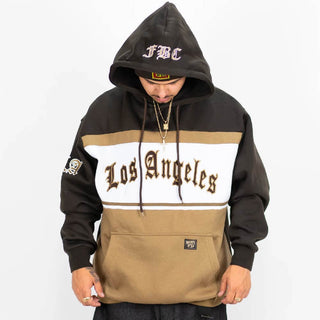 FB County Men's 'Los Angeles' Designed Heavyweight Fleece Pullover Hoodie