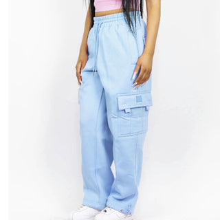 FB COUNTY Heavyweight Baggy Cargo Sweatpants