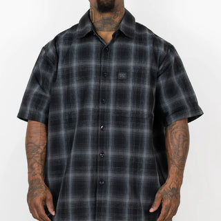 FB COUNTY Short Sleeve Checker Flannel Shirt