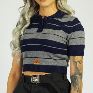 FB COUNTY Women's Charlie Brown Crop Top Shirt