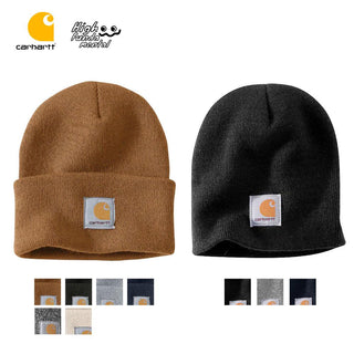 CARHARTT A18 Cuffed Beanie & A205 Knit Beanie
