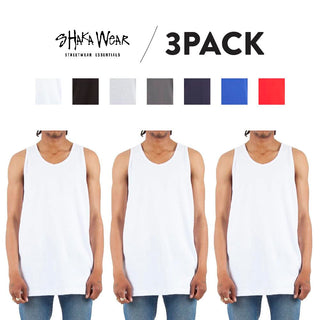 ShakaWear 6.0 Oz Active Tank Top (3 Pack)