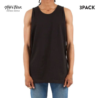 ShakaWear 6.0 Oz Active Tank Top (3 Pack)
