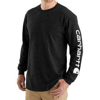 CARHARTT K231 Men's Loose Fit Heavyweight Long Sleeve Graphic T-Shirt