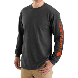 CARHARTT K231 Men's Loose Fit Heavyweight Long Sleeve Graphic T-Shirt
