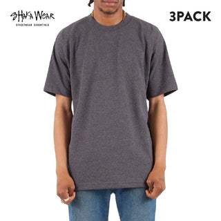 ShakaWear 7.5 Oz Max Heavyweight Short Sleeve Shirt (3 Pack)