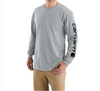 CARHARTT K231 Men's Loose Fit Heavyweight Long Sleeve Graphic T-Shirt