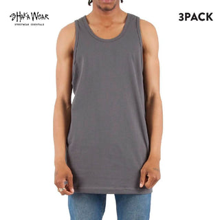 ShakaWear 6.0 Oz Active Tank Top (3 Pack)
