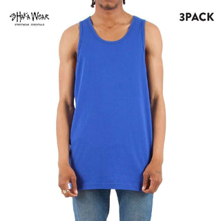 ShakaWear 6.0 Oz Active Tank Top (3 Pack)
