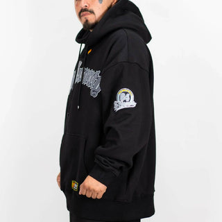 FB County Men's 'Old School' Heavyweight Fleece Oversized Fit Hoodie