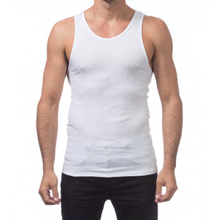 PRO CLUB (3Pc) Premium Ringspun Cotton Ribbed A-Shirt