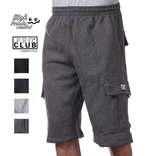PROCLUB Fleece Cargo Sweat Shorts
