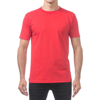 PRO CLUB Men's Comfort Short Sleeve T Shirts (Basic Colors)