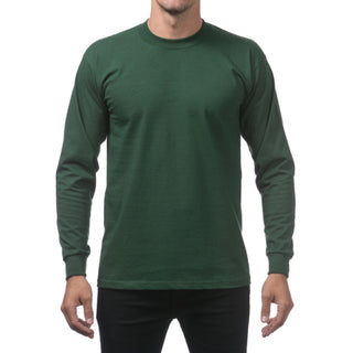 PRO CLUB Men's Heavyweight Long Sleeve T Shirts (More Colors)