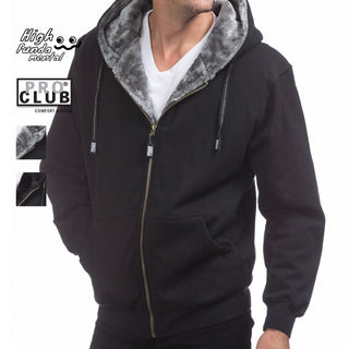 PRO CLUB Heavyweight Pile Full Zip Hoodie Jacket