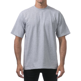 PRO CLUB Men's Heavyweight Short Sleeve T Shirts (Basic Colors)