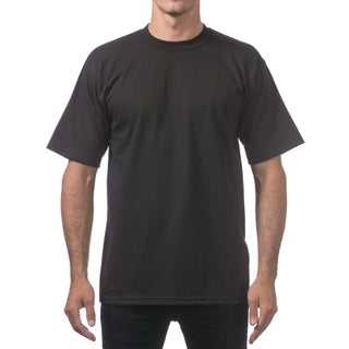 PRO CLUB Men's Heavyweight Short Sleeve T Shirts (Basic Colors)