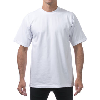 PRO CLUB Men's Heavyweight Short Sleeve T Shirts (Basic Colors)