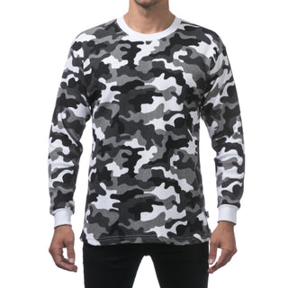 PRO CLUB Heavyweight Thermal Long Sleeve T Shirts
