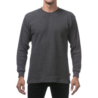 PRO CLUB Heavyweight Thermal Long Sleeve T Shirts
