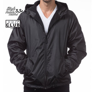 PRO CLUB Fleece Lined Windbreaker Jacket