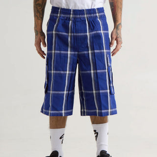 ShakaWear Men's 5.6 Oz Plaid Shorts
