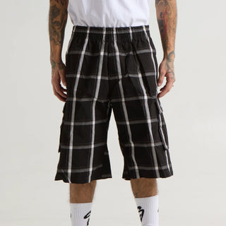 ShakaWear Men's 5.6 Oz Plaid Shorts