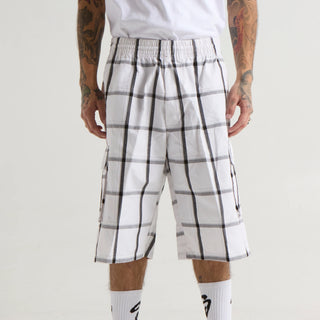 ShakaWear Men's 5.6 Oz Plaid Shorts