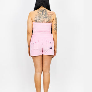 FB COUNTY Women's Soft Velour Cute Shorts Set (1 Set)