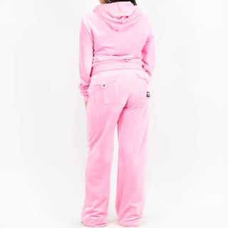 FB County Women's  Soft Velour Tracksuit Cute (1 Set)