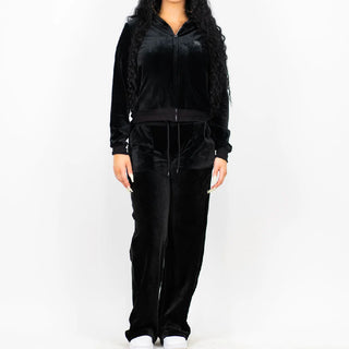 FB County Women's Soft Velour Tracksuit (1 Set)