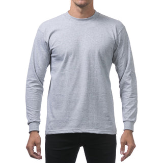 PROCLUB Men's Heavyweight Long Sleeve T Shirts (Tall Size)