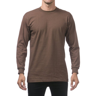 PROCLUB Men's Heavyweight Long Sleeve T Shirts (Tall Size)