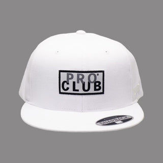 PROCLUB Men's Logo Embroidered Snapback Baseball Hat